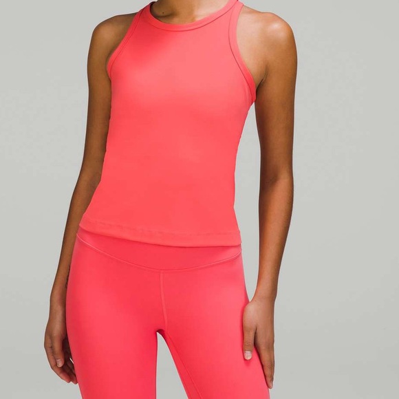 Lululemon Align Waist-Length Racerback Tank Top, Pale Raspberry - Picture 4 of 6